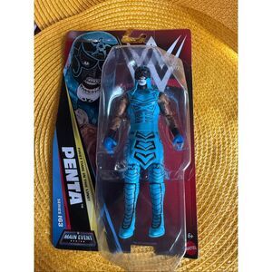 WWE Penta Main Event Series 163 Figure Mattel First Time in Line Pentagon Jr